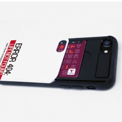 에러404 슬라이드 카드범퍼 케이스 (갤럭시 아이폰 LG 40기종), 2만원이상 무료배송, 사은품증정, 당일발송, 바니, 