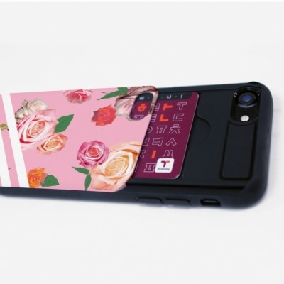 플라워리온 슬라이드 카드범퍼 케이스 (갤럭시 아이폰 LG 40기종), 2만원이상 무료배송, 사은품증정, 당일발송, 바니, 
