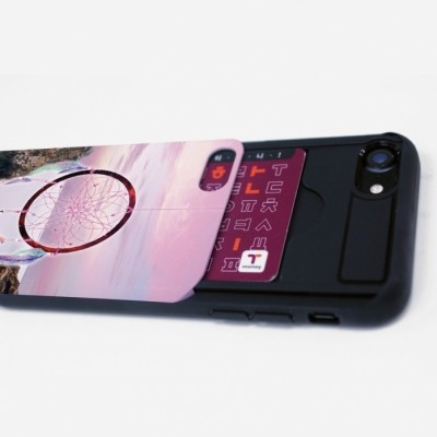 드림 캐쳐 슬라이드 카드범퍼 케이스 (갤럭시 아이폰 LG 40기종), 2만원이상 무료배송, 사은품증정, 당일발송, 바니, 