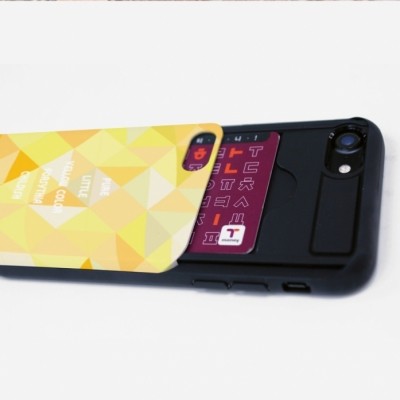 체리쉬 슬라이드 카드범퍼 케이스 (갤럭시 아이폰 LG 40기종), 2만원이상 무료배송, 사은품증정, 당일발송, 바니, 