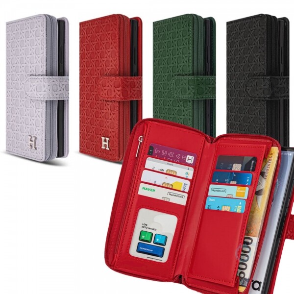 룩 지퍼월렛 다이어리 케이스 (갤럭시 아이폰 LG 전기종가능), 2만원이상 무료배송, 사은품증정, 당일발송, 스몬맨, 